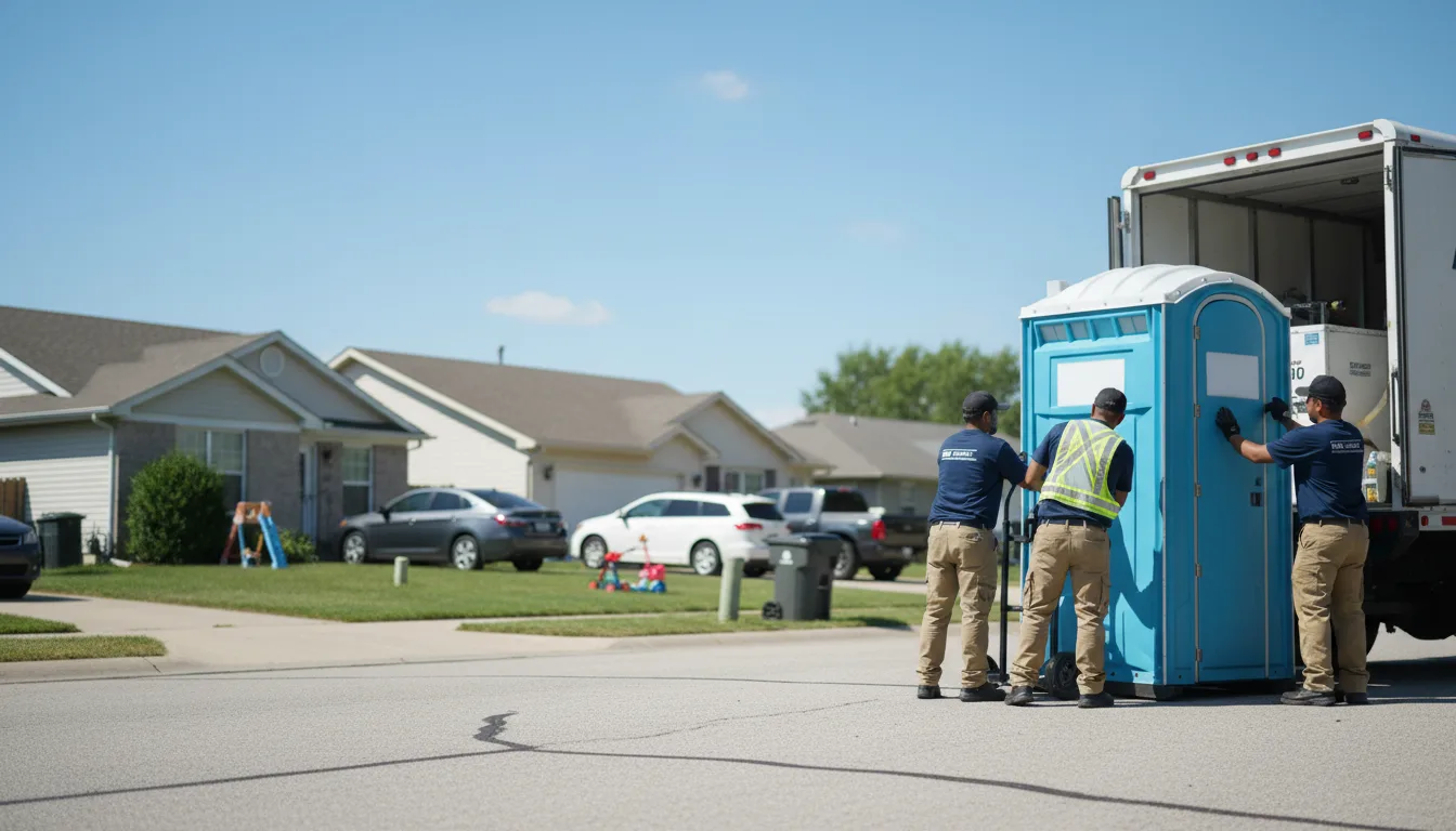 Standard Porta Potty Rentals in Odin, IL near me